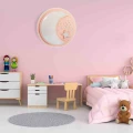 Plafon NOTE różowy 40W LED szer.48cm