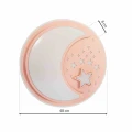 Plafon NOTE różowy 40W LED szer.48cm