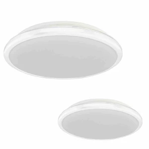 Plafon TERMA IP44 biały 18W LED szer.28cm