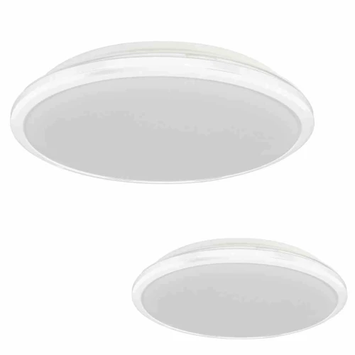 Plafon TERMA IP44 biały 28W LED szer.36cm