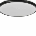 Plafon TERMA IP44 czarny 28W LED szer.36cm