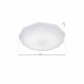 Plafon HEX biały 24W LED szer.50cm
