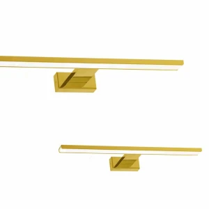 Kinkiet SHINE 80cm 15W LED złoty