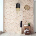 Lampa wisząca ALMERIA 1xE27 czarno/złoty