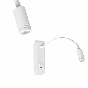 Lampa stołowa BASE 8W+2W biały