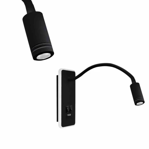 Lampa stołowa BASE 8W+2W czarny