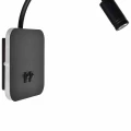 Lampa stołowa BASE 8W+2W czarny