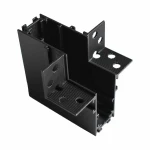 Narożnik podtynkowa dół L MAGNETIC TRACK czarny