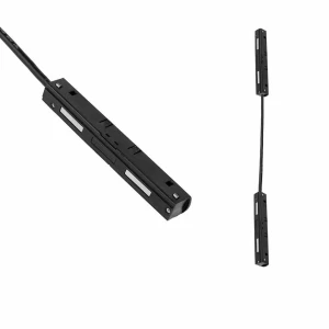 Łącznik x2 połączony kablem MAGNETIC TRACK czarny