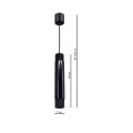 Lampa wisząca MARBLE 1xGU10 czarny
