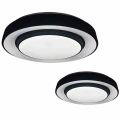 Plafon NAOMI SMART czarny 24W LED szer.38cm