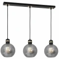 Lampa wisząca OMEGA 3xE27 czarno/złoty