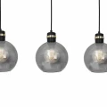 Lampa wisząca OMEGA 3xE27 czarno/złoty