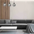 Lampa wisząca OMEGA 3xE27 czarno/złoty