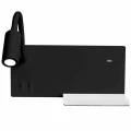 Lampa stołowa z półką SHELF LED 4W+5W+2W czarny