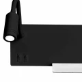 Lampa stołowa z półką SHELF LED 4W+5W+2W czarny