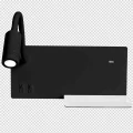 Lampa stołowa z półką SHELF LED 4W+5W+2W czarny