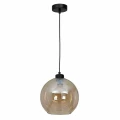 Lampa wisząca SOFIA AMBER 1xE27 czarny