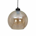 Lampa wisząca SOFIA AMBER 1xE27 czarny