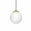 Lampa wisząca SPARTA 1xE27 czarno/złoty
