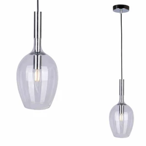 Lampa wisząca TANGO CLEAR 1xE14 chrom