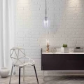 Lampa wisząca TANGO CLEAR 1xE14 chrom