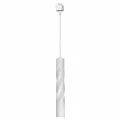 System szynowy 1fazowy TRACK LIGHT PENDANT TWISTED 3W LED biały
