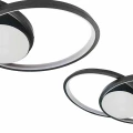 Plafon FOCUS czarny 40W LED szer.50cm