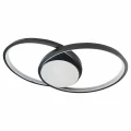 Plafon FOCUS czarny 40W LED szer.50cm