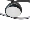 Plafon FOCUS czarny 40W LED szer.50cm