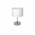 Lampa stołowa CASINO 1xE27 biały/chrom