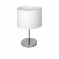 Lampa stołowa CASINO 1xE27 biały/chrom