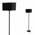Lampa podłogowa NAPOLI 1xE27 czarno/złoty