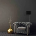 Lampa podłogowa NAPOLI 1xE27 czarno/złoty