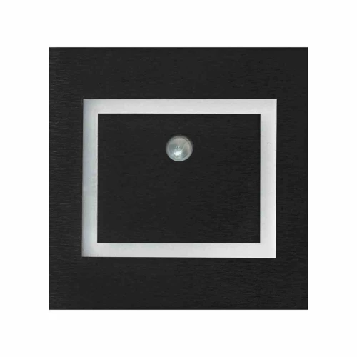 Oprawa schodowa EVRA 3000K 12V z czujnikiem ruchu czarny 0.6W