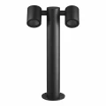 Lampa ogrodowa stojąca Ketto 2xGU10 IP44 czarny